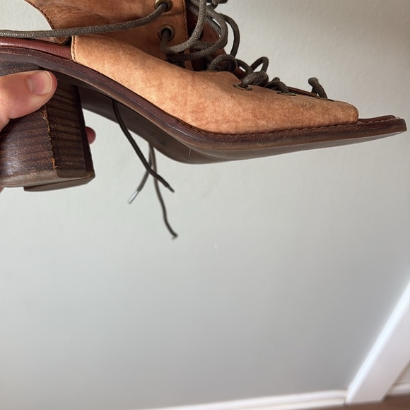 Free People/Jeffrey Campbell Minimal Lace up Heels - Picture 9 of 11